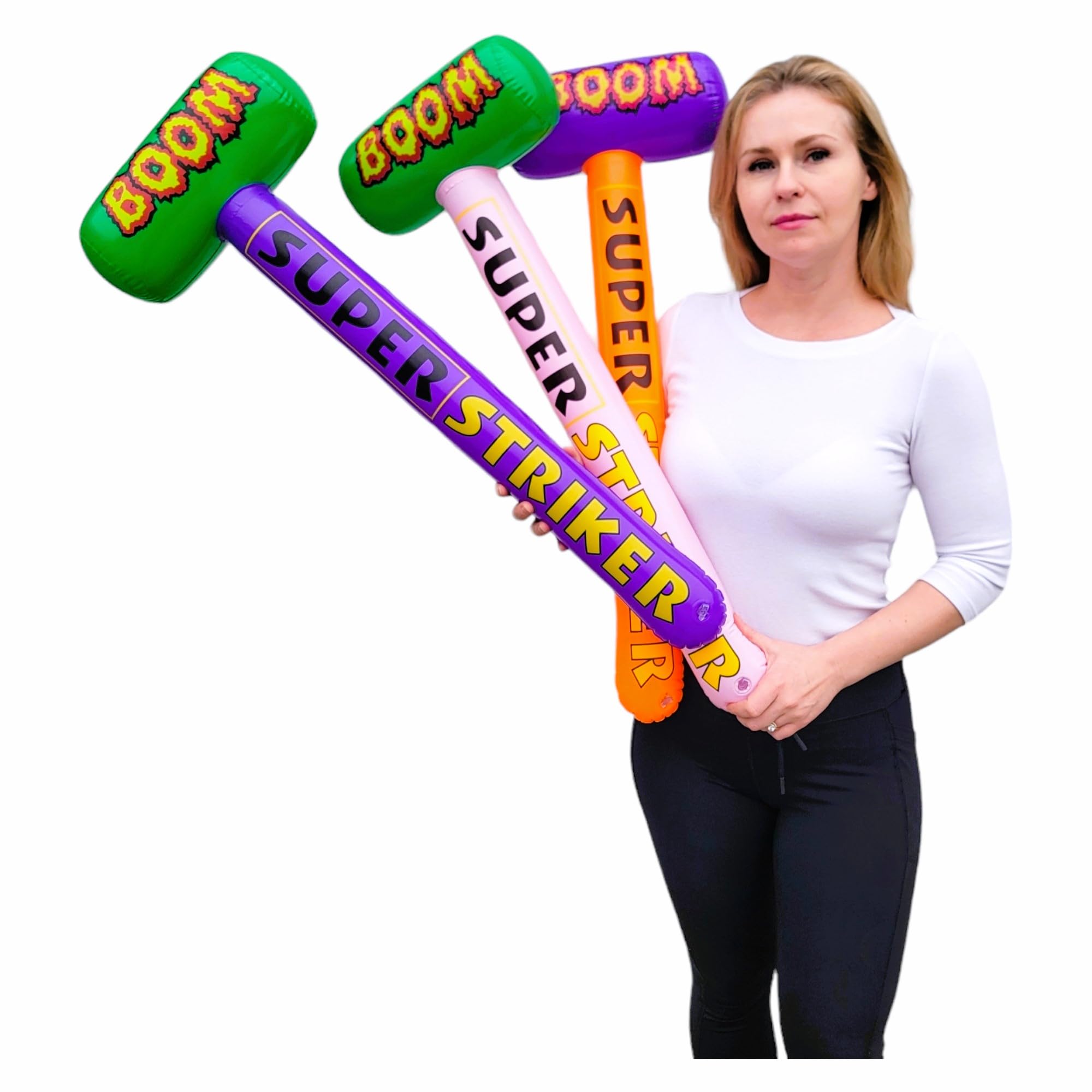 Amazon.com: Zugar Land Colorful Super Striker Boom Mallet